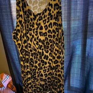 Torrid Super Soft Cheetah Tank